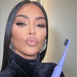 Rose Gold Burst Oral Care Brush Set